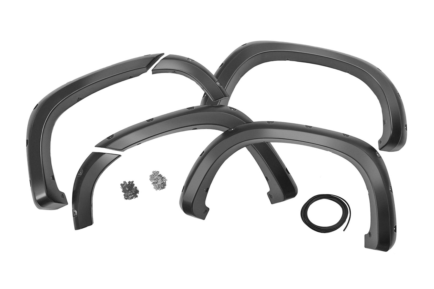 Pocket Fender Flares | GJI Shadow Gray | Chevy Silverado 1500 2WD/4WD (19-21) Rough Country