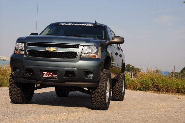 Rough Country 7.5 Inch Suspension Lift Kit w/Vertex Coilovers 07-13 Avalanche Rough Country