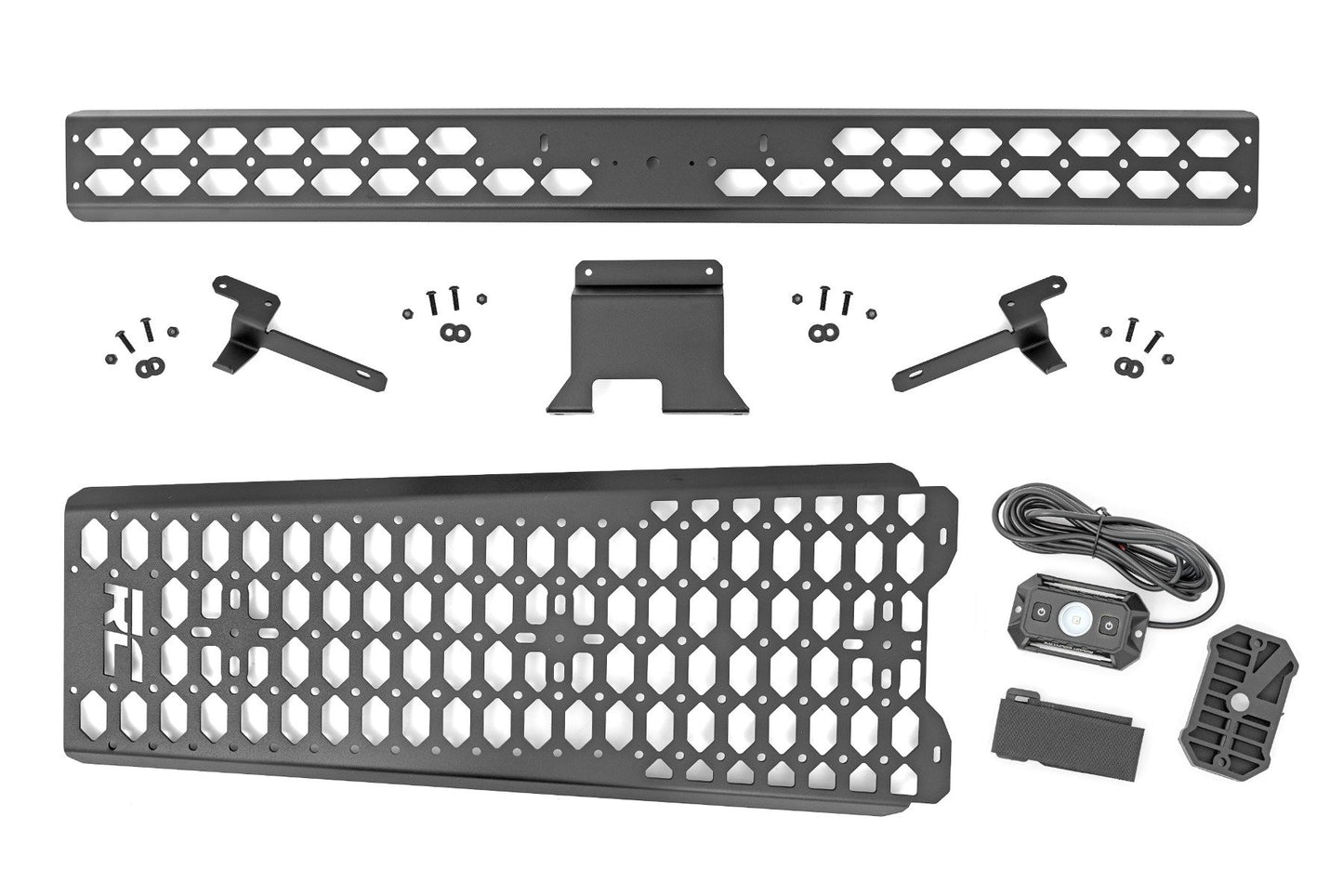 Molle Mounting Panel w/ LED Dome Light | Overhead | Ford Bronco 4WD (21-24) Rough Country