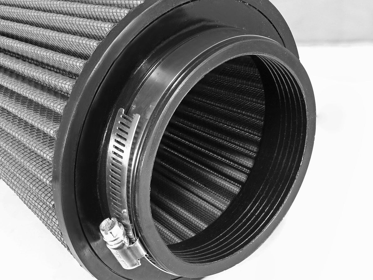 Magnum Flow Universal Clamp-On Air Filter w/ Pro Dry S Media 4 Inch F x 6 Inch B x 4 Inch T x 7 Inch H aFe Power-2