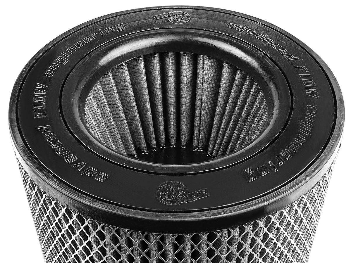 Magnum Force Intake Replacement Air Filter w/ Pro Dry S Media 5-1/2 Inch F x 9 Inch B x 9 Inch T (Inverted) x 7 Inch H w/ Expanded Metal aFe Power-3