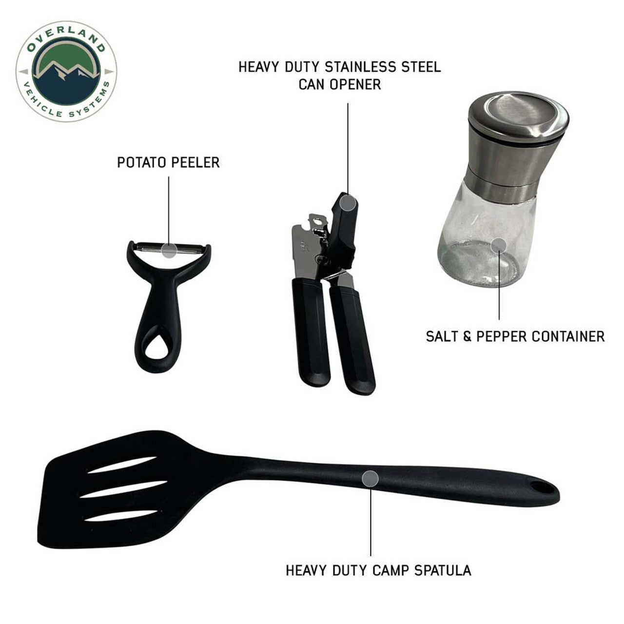 Kitchen Kit - 39 Piece Utensil, Aluminum Storage Box With Custom Cut Foam Overland Vehicle Systems-11