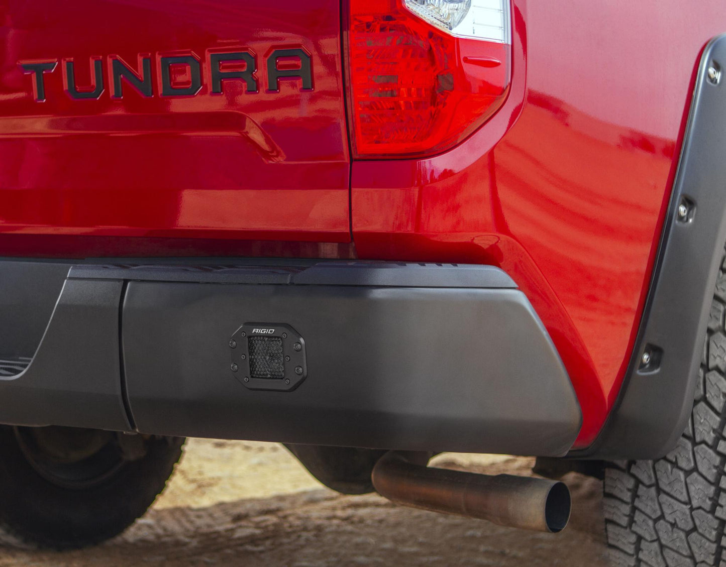 Rigid Industries Spot Diffused Midnight Flush Mount Pair D-Series Pro RIGID Industries