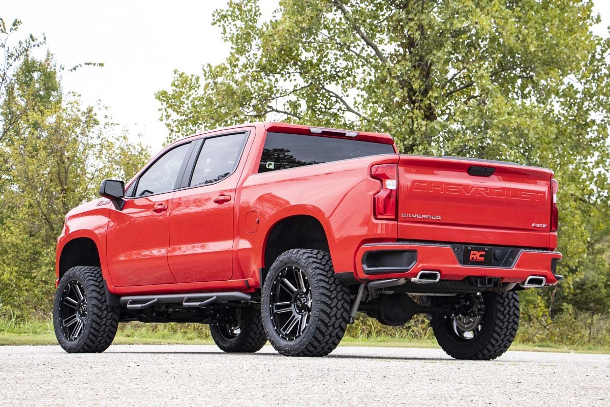 6.0 Inch Suspension Lift Kit Strut Spacers and V2 Diesel 19-20 Chevy 1500 PU 4WD/2WD Rough Country-4
