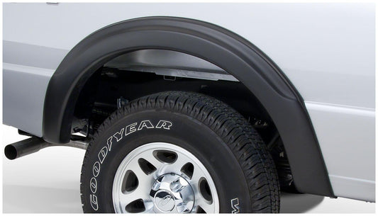 Black OE Style Smooth Finish 4-Piece Fender Flare Set For 1993-2011 Ford Ranger (Excludes FX4) Bushwacker-1