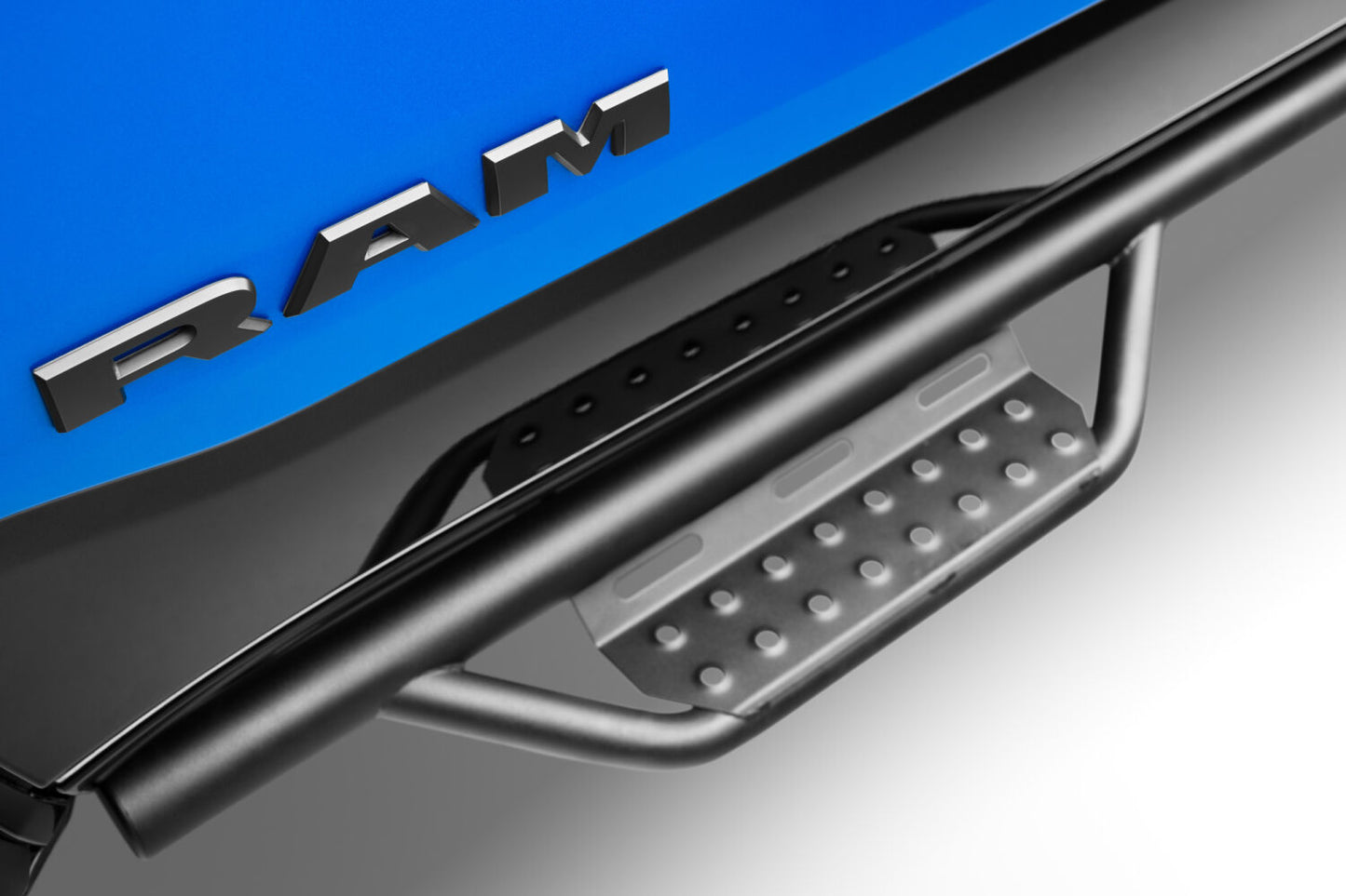 Nerf Step RS Bar Cab Length (2 Steps per Side) 2019-2025 (New Body Style) Ram 1500 Crew Cab Textured Black NFab-5
