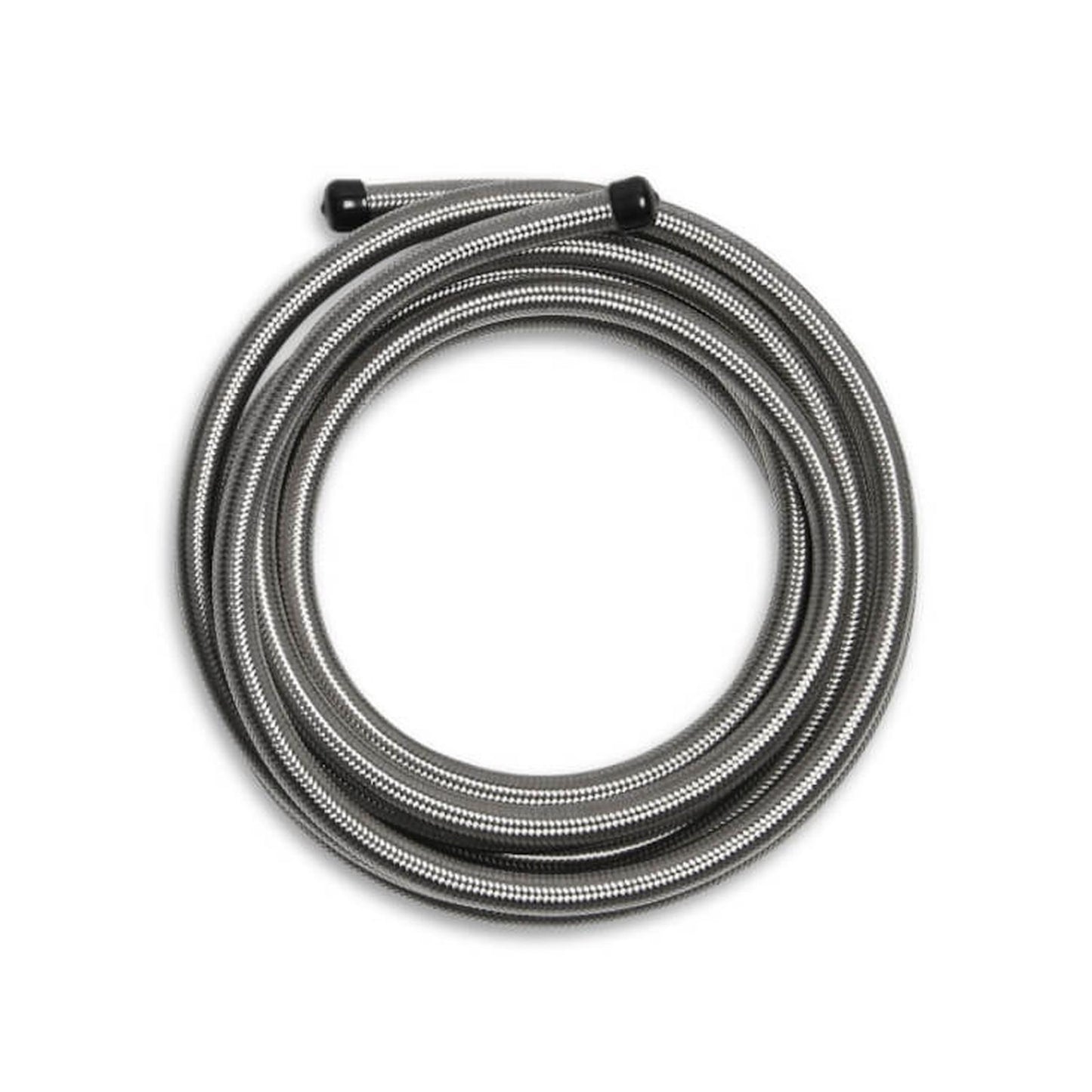 Stainless Steel Braided Hose 6 AN 20 Feet Stainless Braided AN Hose Mr Gasket