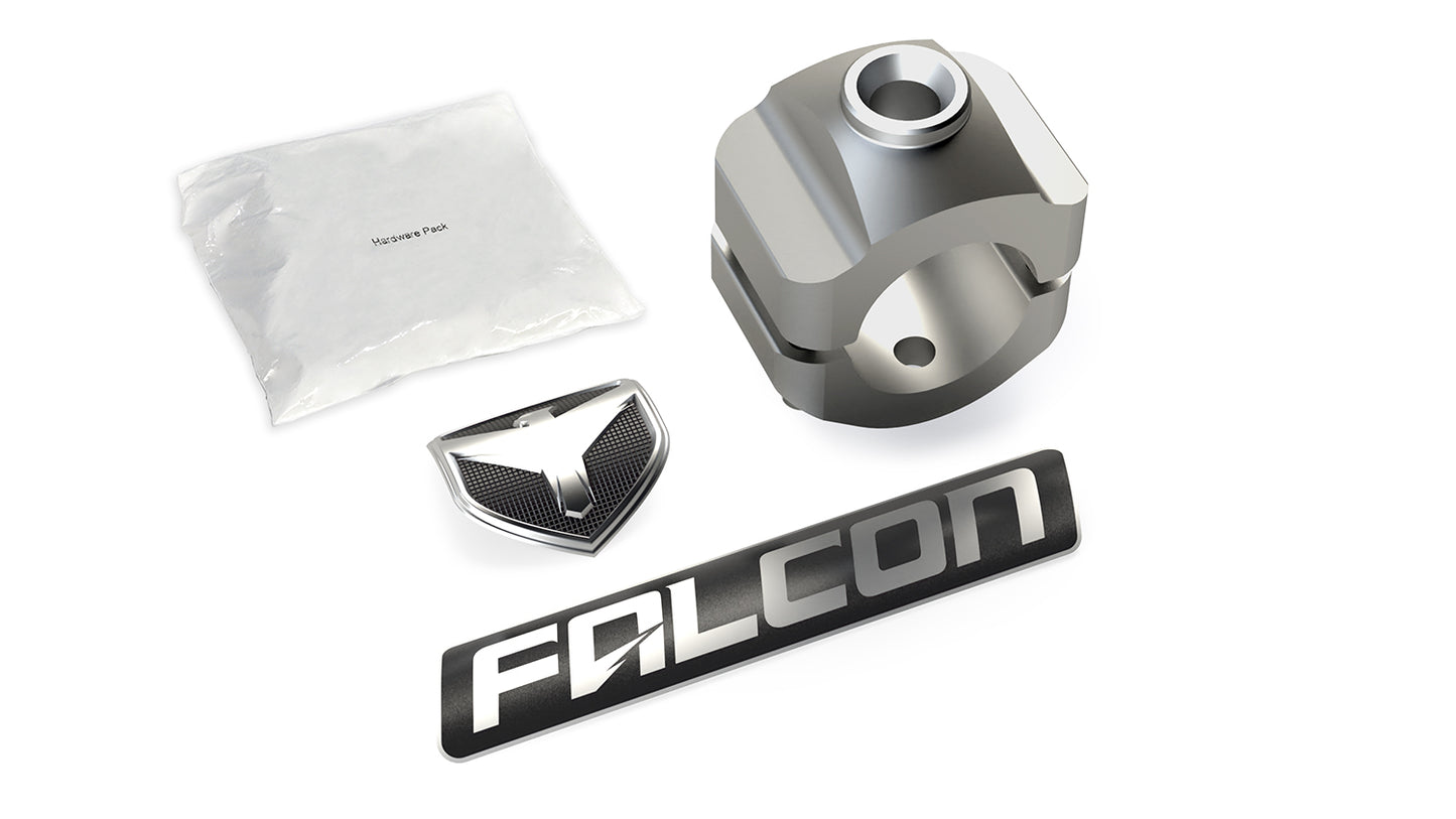 07-Up Jeep Wranlger JL/JK 20-Up Gladiator Steering Stabilizer Tie Rod Clamp Kit 1-1/2 Inch HD Nexus EF Falcon Shocks