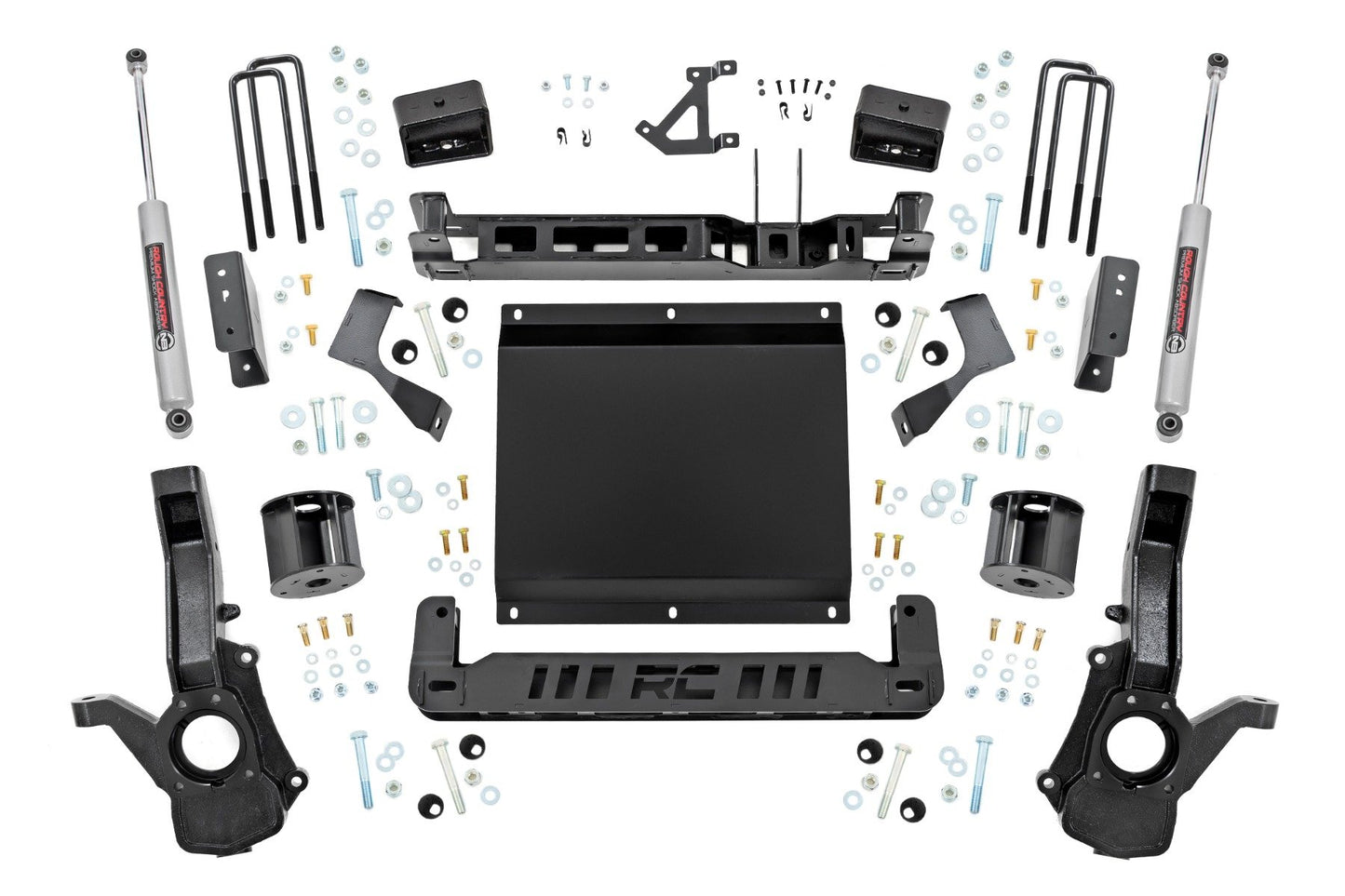4 Inch Lift Kit | N3 Shocks | Chevy/GMC Canyon/Colorado 4WD (2023-2024) Rough Country