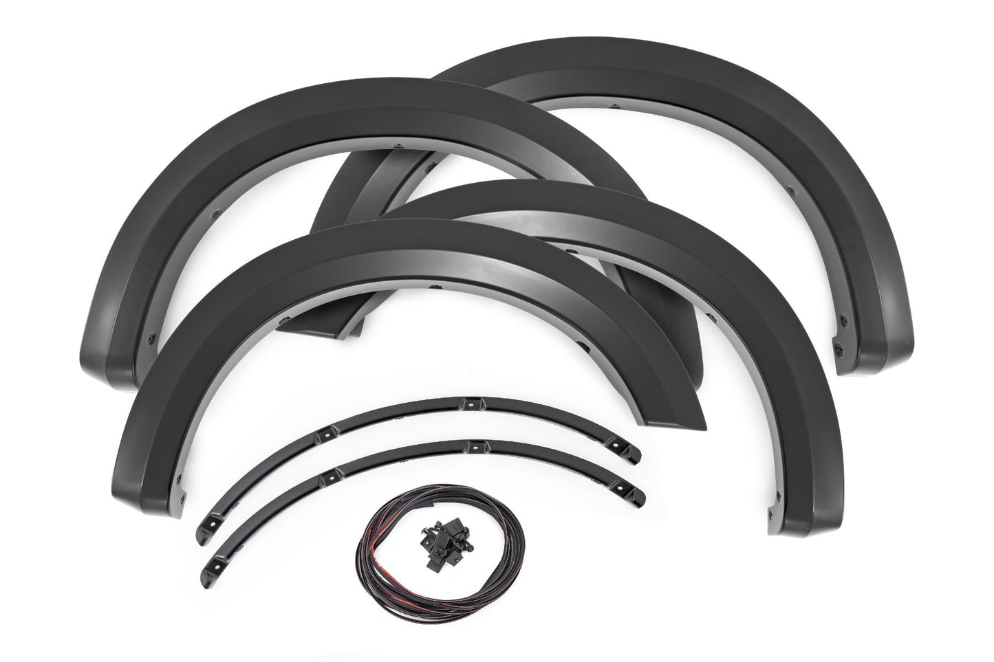 Sport Fender Flares | Gloss Black | Ford F-250/F-350 Super Duty (23-24) Rough Country
