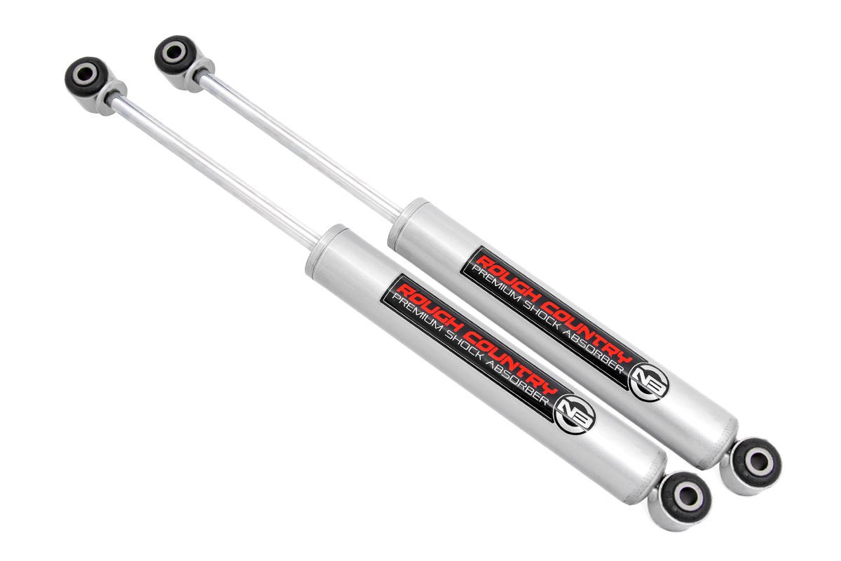 Rough Country Nissan Titan 4WD 04-20 N3 Rear Shocks Pair Rough Country