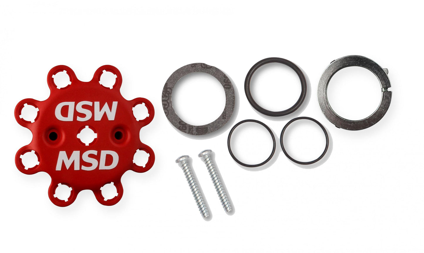 Chevy Tall Deck Dual Sync Distributor Pro-Billet Dual Sync EFI Distributors Designed To Work With Holley Efi, And Other Sequential EFI Systems That Support Hall Effect Crank And Cams Sensor Inputs MSD Ignition-5