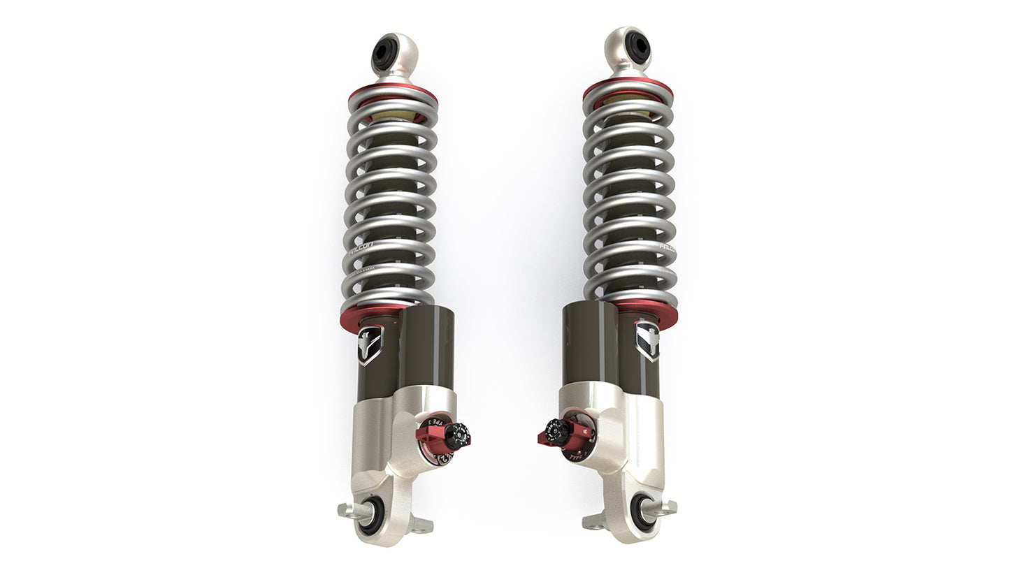 Bronco 6G 3.3 Series Fast Adjust Front Coilover Pair 37 Inch Tires Falcon Shocks
