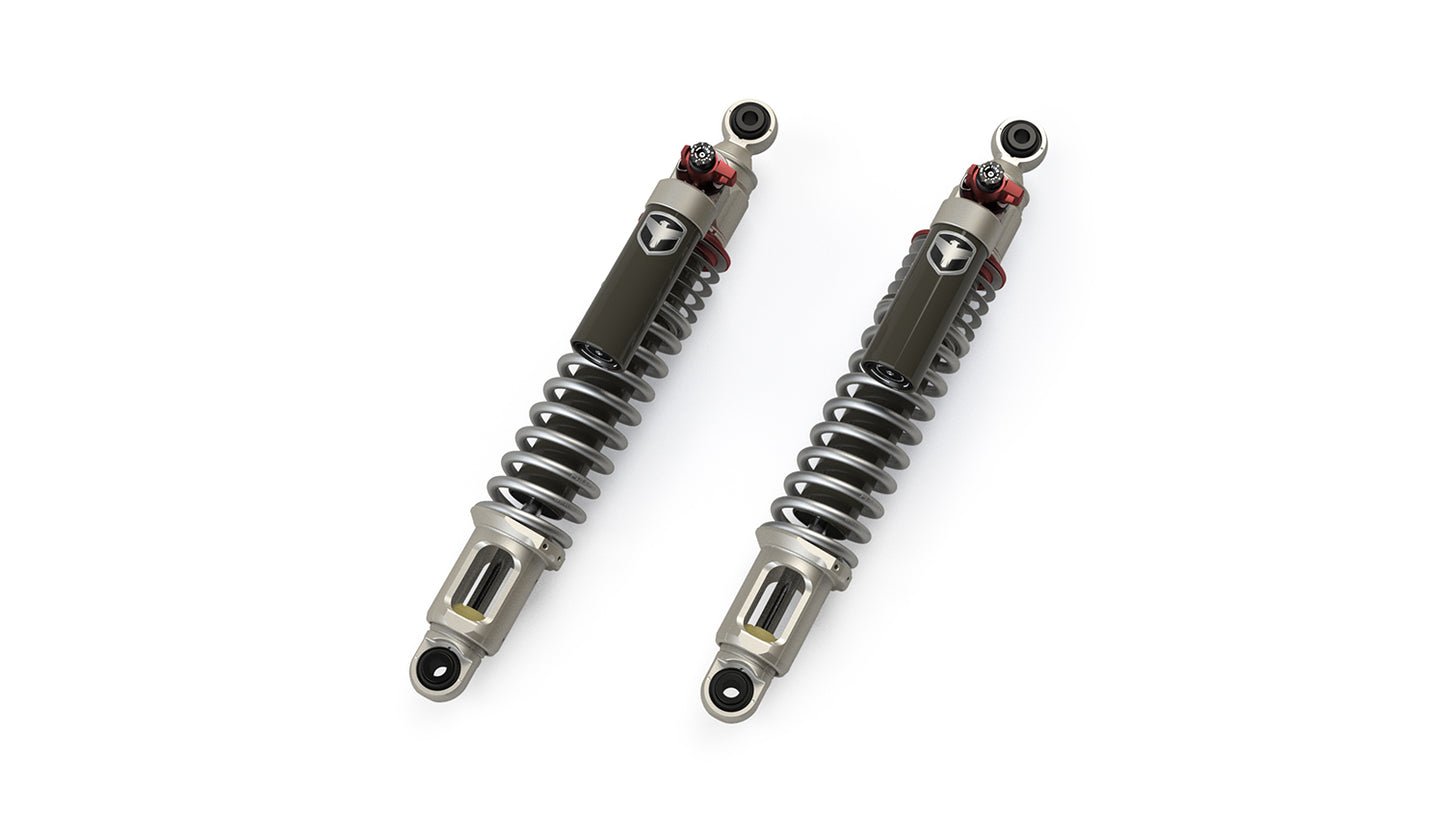 Bronco 6G 3.3 Series Fast Adjust Rear Coilover Pair 35 Inch Tires Falcon Shocks