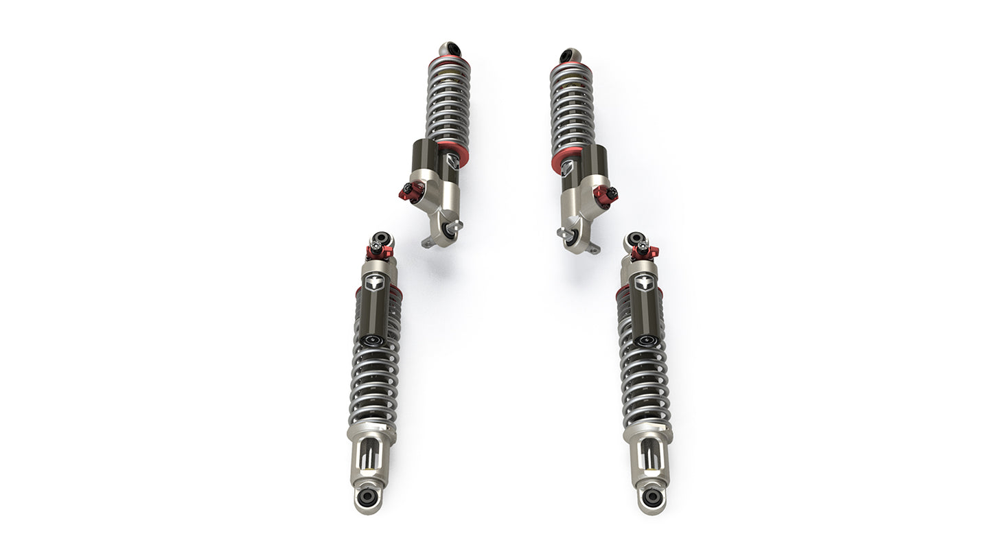 2021+ Bronco 3.3 Series Fast Adjust Coilover Kit 35 Inch Tires Falcon Shocks