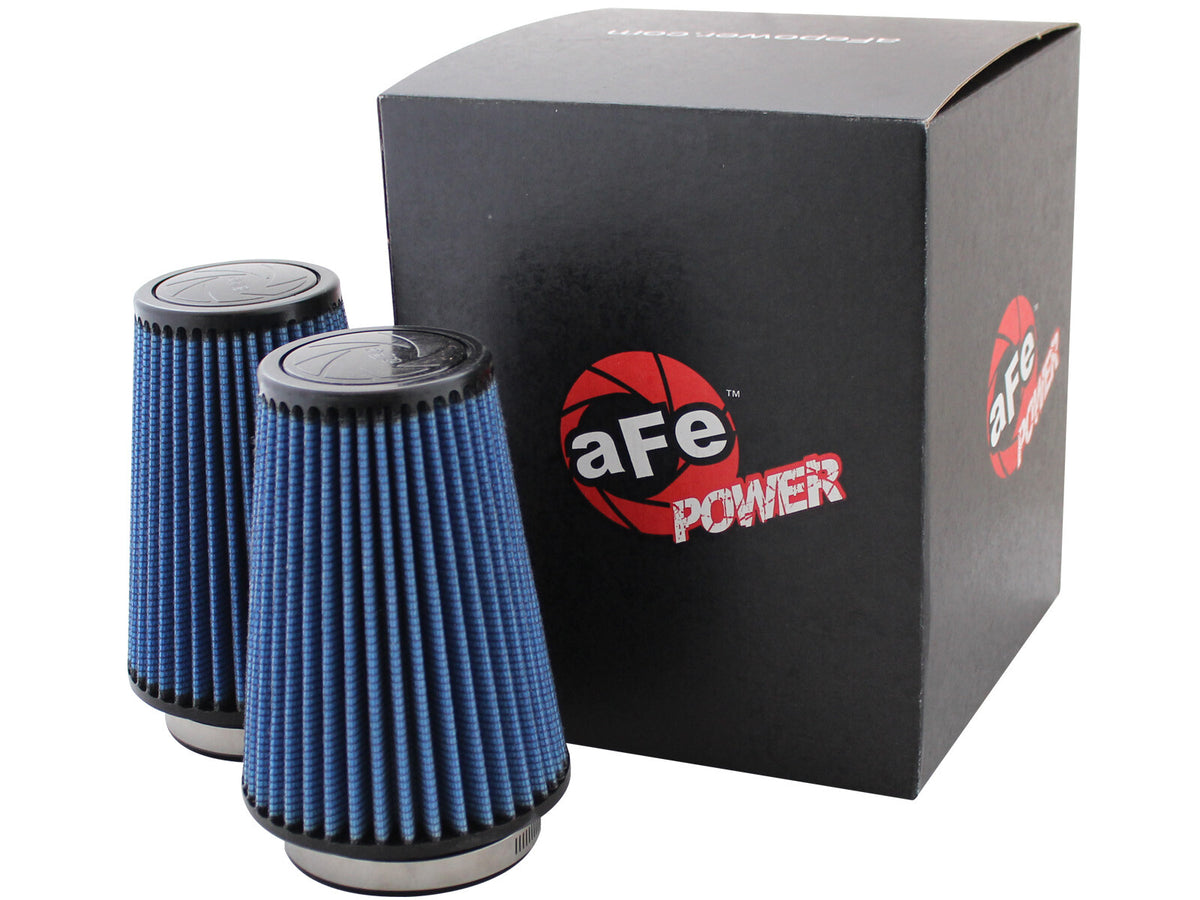 Magnum Force Intake Replacement Air Filter w/ Pro 5R Media (Pair) 3-1/2 Inch F x 5 Inch B x 3-1/2 Inch T x 7 Inch H (1pr) aFe Power