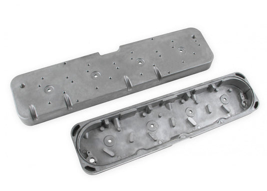LS Valve Cover Adapter Plates Small Block Chevy to LS Holley-1