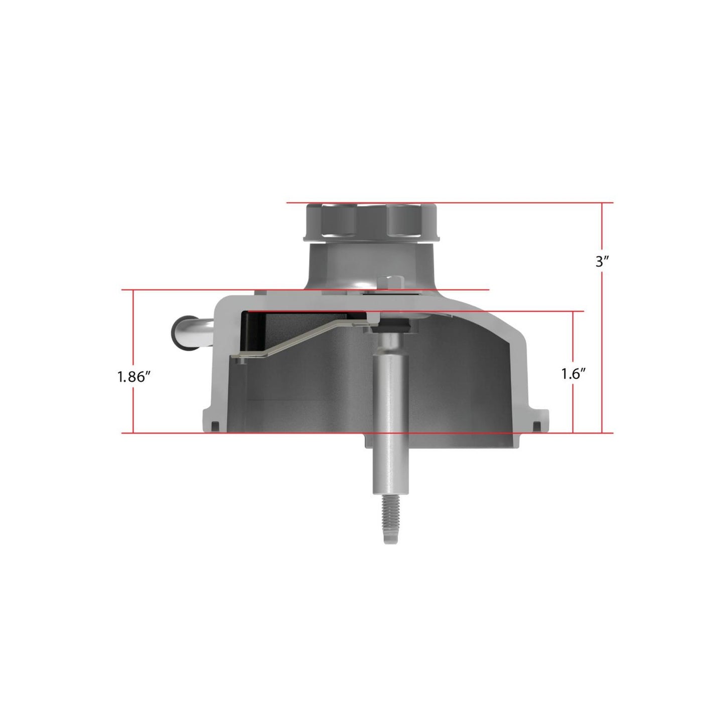 Tall LS Valve Cover with Bowtie/Chevrolet Logo Machined Finish Includes Lengthened Hardware, OE Style Baffle System, and Billet Fill Cap Holley-15