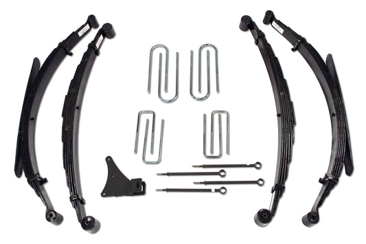 4 Inch Lift Kit 1986-97 Ford F350 4x4 Standard & Crewcab - 4 Inch Lift Kit with Rear Leaf Springs Tuff Country-1