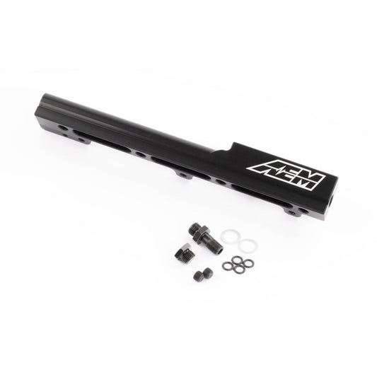 High Volume Fuel Rail. Black. Honda Fits Honda B16A2 and B16A3 AEM Electronics-1