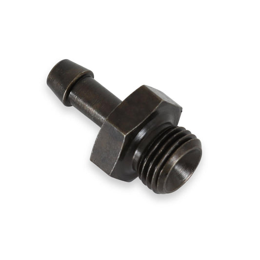 Adjustable Fuel Pressure Regulator Barb Fitting -6 (9/16 in.-18) to 7mm AEM Electronics-1