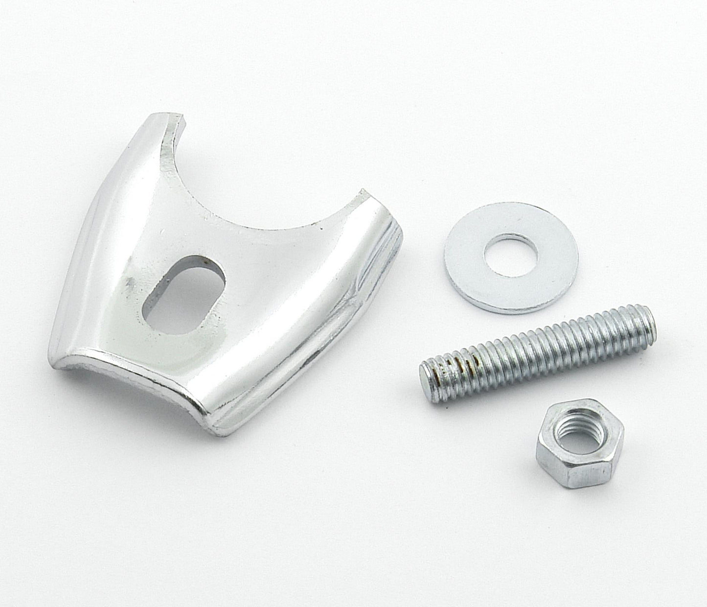 Competition Distributor Clamp Chrome Fits Ford 221,260,289,302,351W,351C,429,460 V8 Mr Gasket