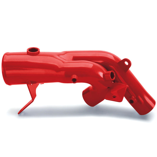 Intercooler Upgrade, Includes Boost Tubes (red powder-coated) for 1999.5 Ford F250/F350 7.3L Stroke Banks Power-1