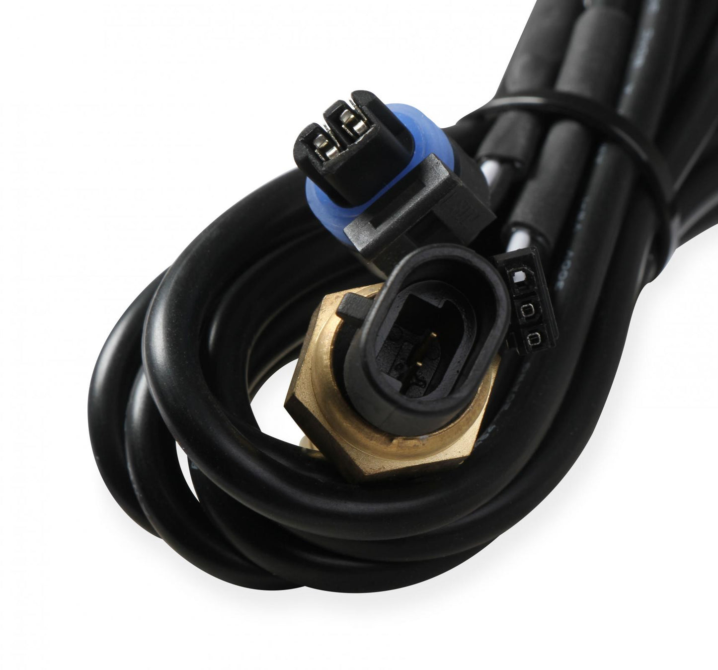 Analog Style Transmission Temperature Gauge Black 2-1/16 Transmission Temperature 60-260F-logo Holley-3