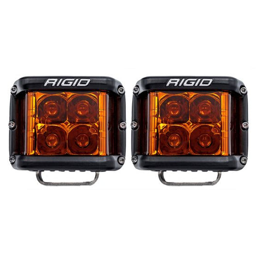 D-SS Spot with Amber PRO Lens Pair Rigid Industries-1