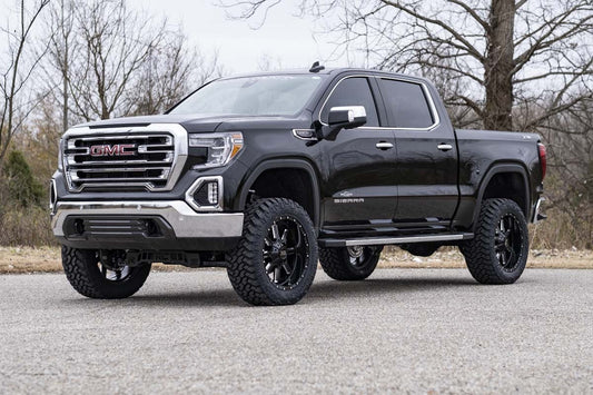 6 Inch Lift Kit Mono Leaf Rear N3 GMC Sierra 1500 2WD/4WD (2019-2024) Rough Country-1