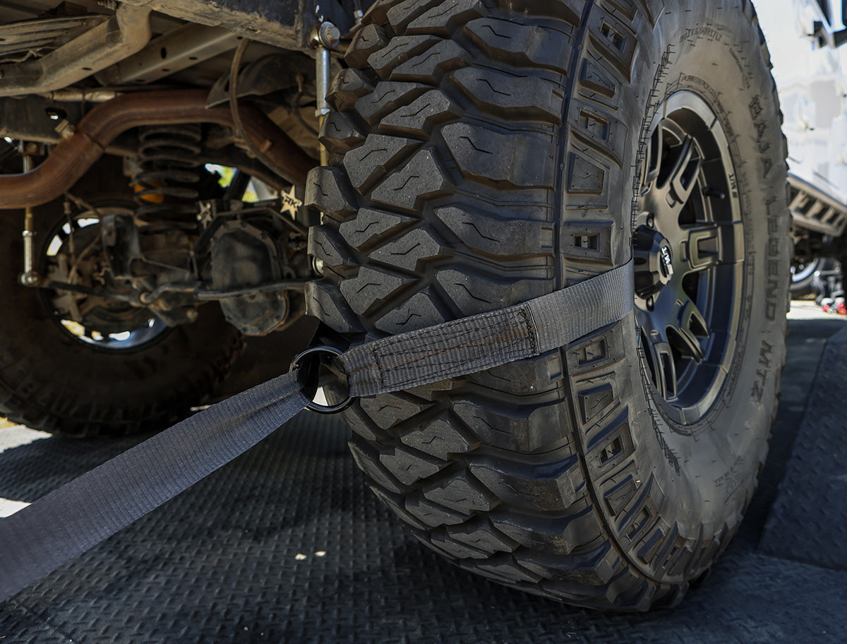 2 Inch Heavy Duty Through the Wheel Lasso Tie Down SpeedStrap-3