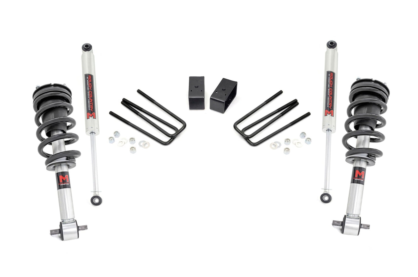 3.5 Inch Lift Kit M1 Struts Silverado/Sierra 1500 2WD (07-13) Rough Country