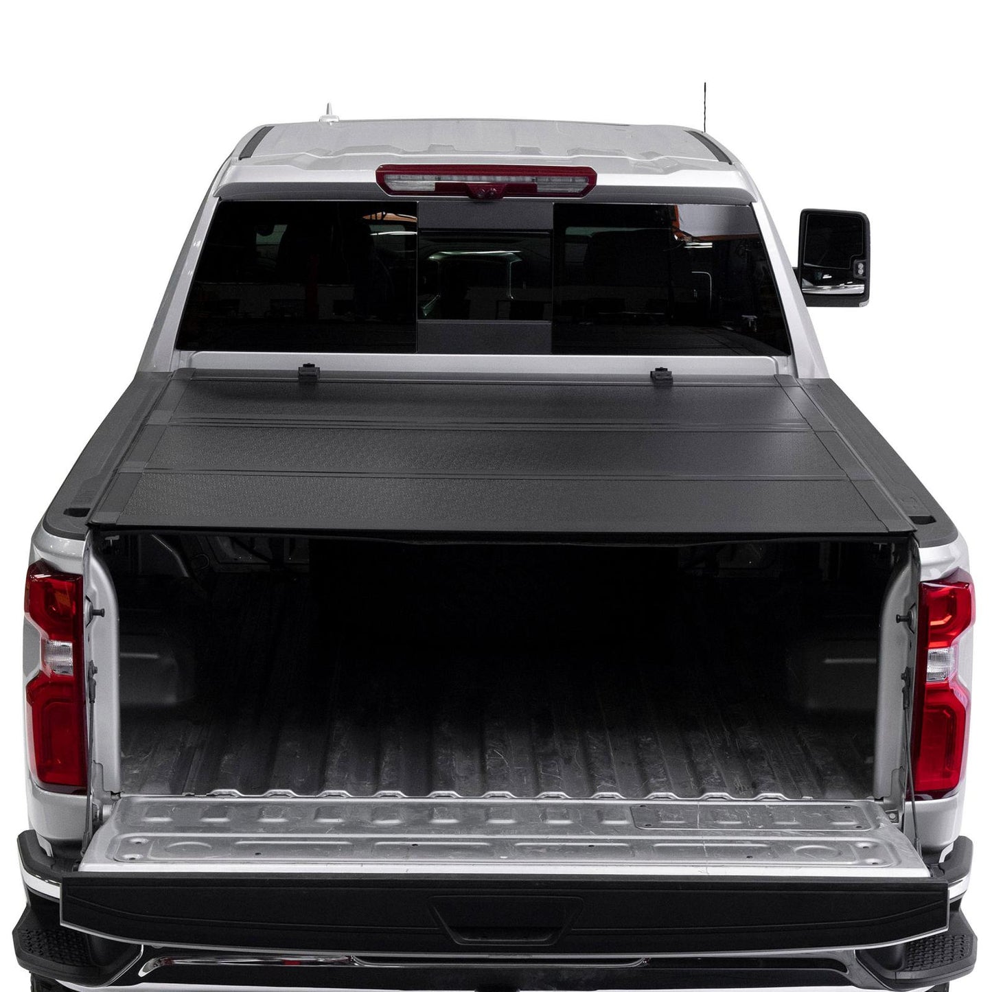 Bed Guard Folding Tonneau Cover 2020-2022 Silverado/Sierra 2500 HD Smittybilt-10
