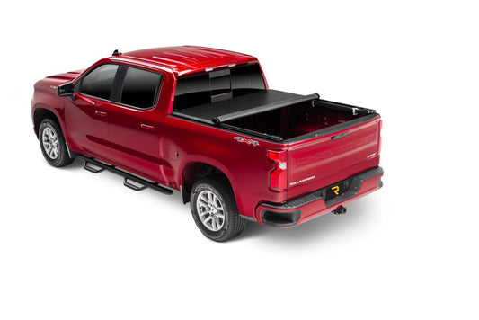 TruXport Tonneau Cover Black 2019 (New Body Style)-2026 Silverado/Sierra (without CarbonPro Bed) 5 Foot 9 Inch Bed Truxedo-1
