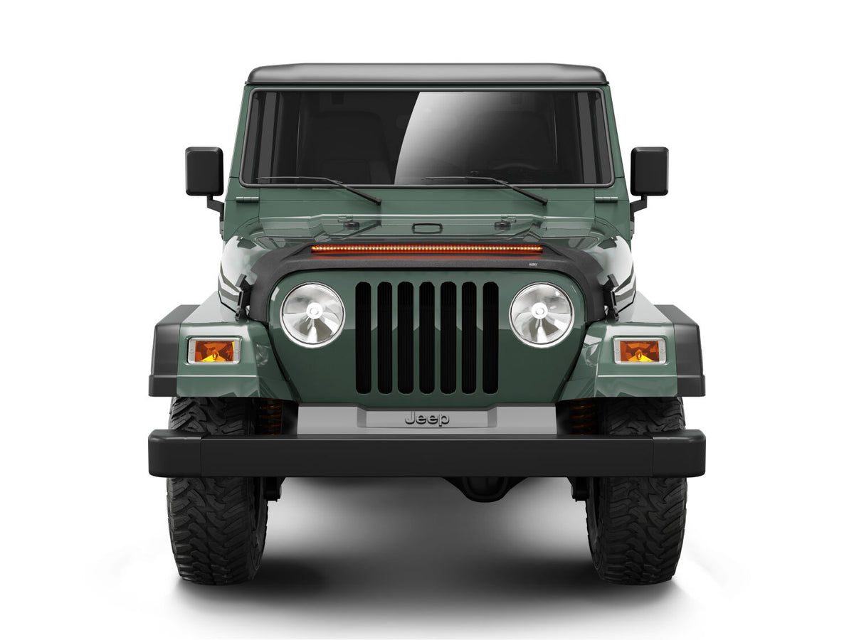 Liner Aeroskin Lightshield PRO Hood Protector For 1997-2006 Jeep Wrangler Husky Liners