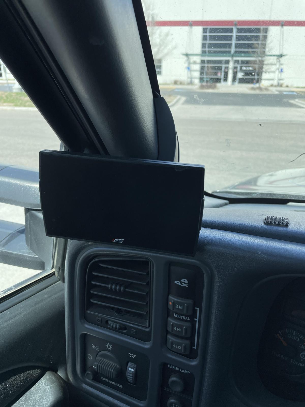 CTS3 Pillar Display Mount for 2001-2007 GM Classic 2500/3500 Edge Products-5