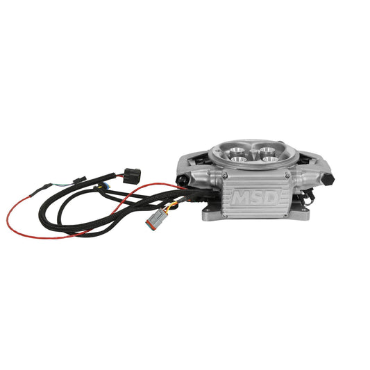 Atomic EFI Master Kit Throttle Body, Power Module (With Wide Band O2 Sensor), Handheld Controller, And The Standard Fuel Kit For Up To 525Hp (At The Crank) MSD Ignition-1