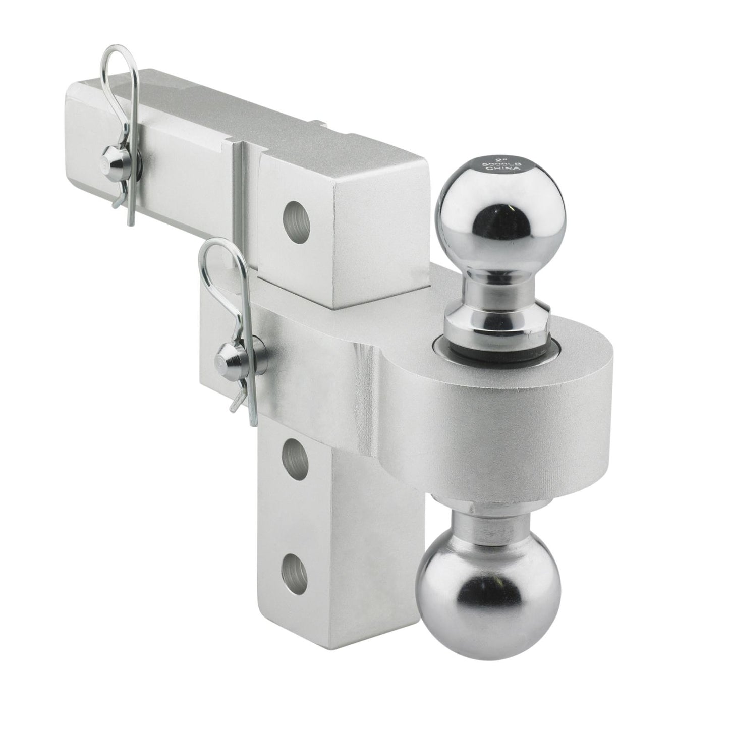 6 Inch Adjustable Aluminum Drop Hitch Smittybilt
