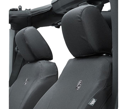 Jeep Seat Covers For Jeep 2013-2018 Wrangler JK 4 Door Front Premium Vinyl Fabric Bestop-1