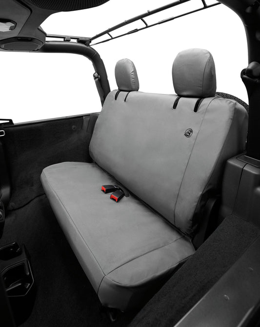 Jeep Seat Covers For Jeep 2018-2023 Wrangler JL 2 Door Rear Premium Vinyl Fabric Bestop-1