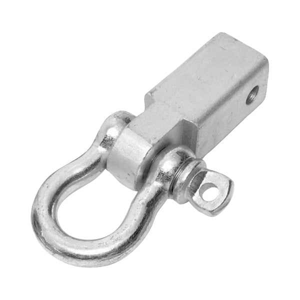 Receiver Hitch D Ring 3/4 Inch 475 Ton Rating Fits 2 Inch Receiver Zinc Smittybilt