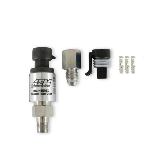 2000 PSIg Stainless Sensor Kit 1/8 Inch NPT Male Thread AEM Electronics-1