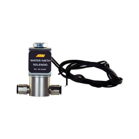 Water/Methanol Solenoid Solenoid is a 2-way, normally closed valve. AEM Electronics-1