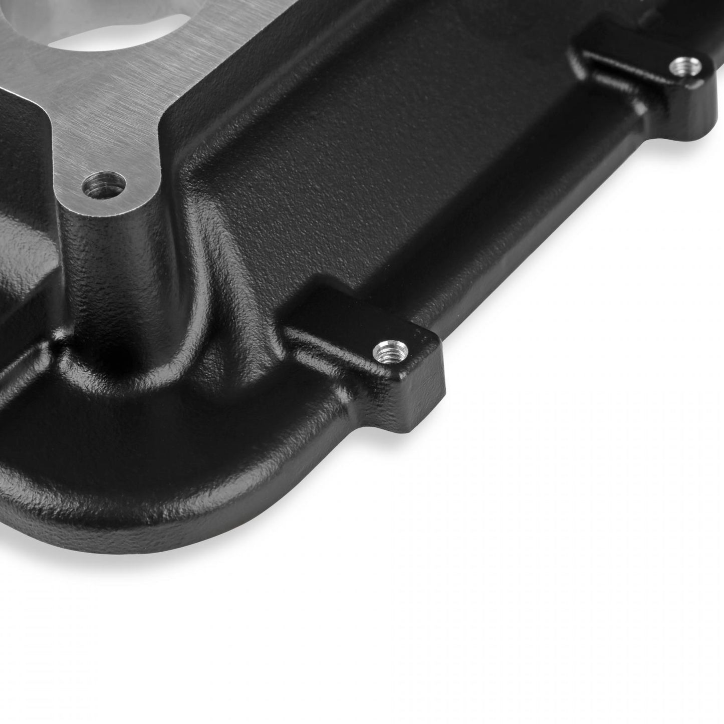 Mid-Rise Plenum Base Adapter Kit Black Mid-Rise Plenum Base Adapter Kit GM LS1/LS2/LS6 Black Holley-7