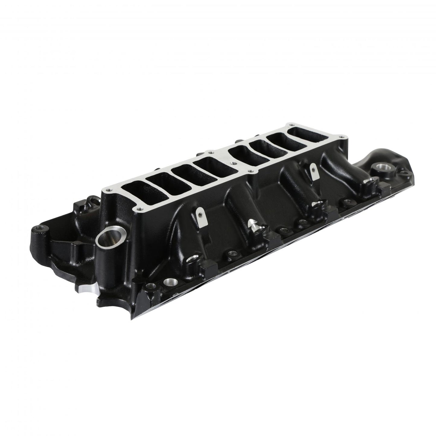 Systemax Intake Ford Small Block V8 Black Ceramic Coated EFI Intake Manifold 1986-1995 5.0L Upper and Lower E.O Legal Black Ceramic Coated Finish Holley-11