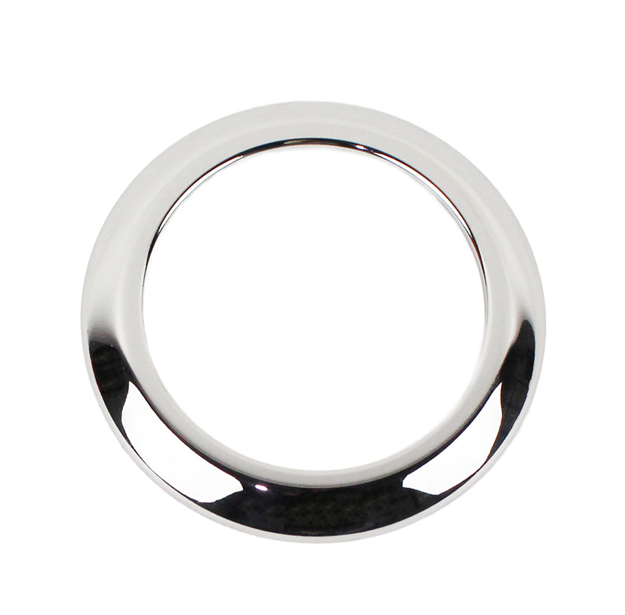 Jeep JK Air Vent Bezels 4 Pieces 07-10 Wrangler JK Polished Silver Kentrol-3