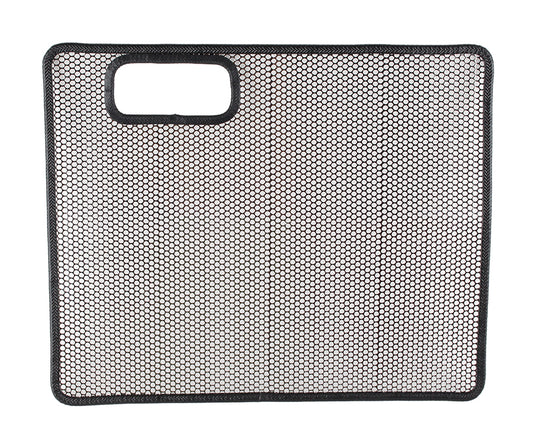 Jeep YJ Bug Shield 87-95 Wrangler TJ Polished Silver Kentrol-1