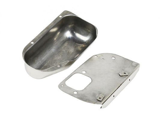 Jeep CJ Wiper Motor Cover 76-86 CJ Polished Silver Kentrol-1