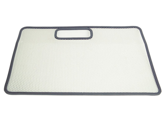 Jeep TJ Bug Shield 97 Wrangler TJ Polished Silver Kentrol-1