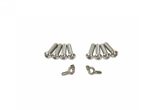 Jeep TJ/JK E-Z Detach Mirrors Pair 97-18 Wrangler TJ/JK Polished Silver Kentrol-1